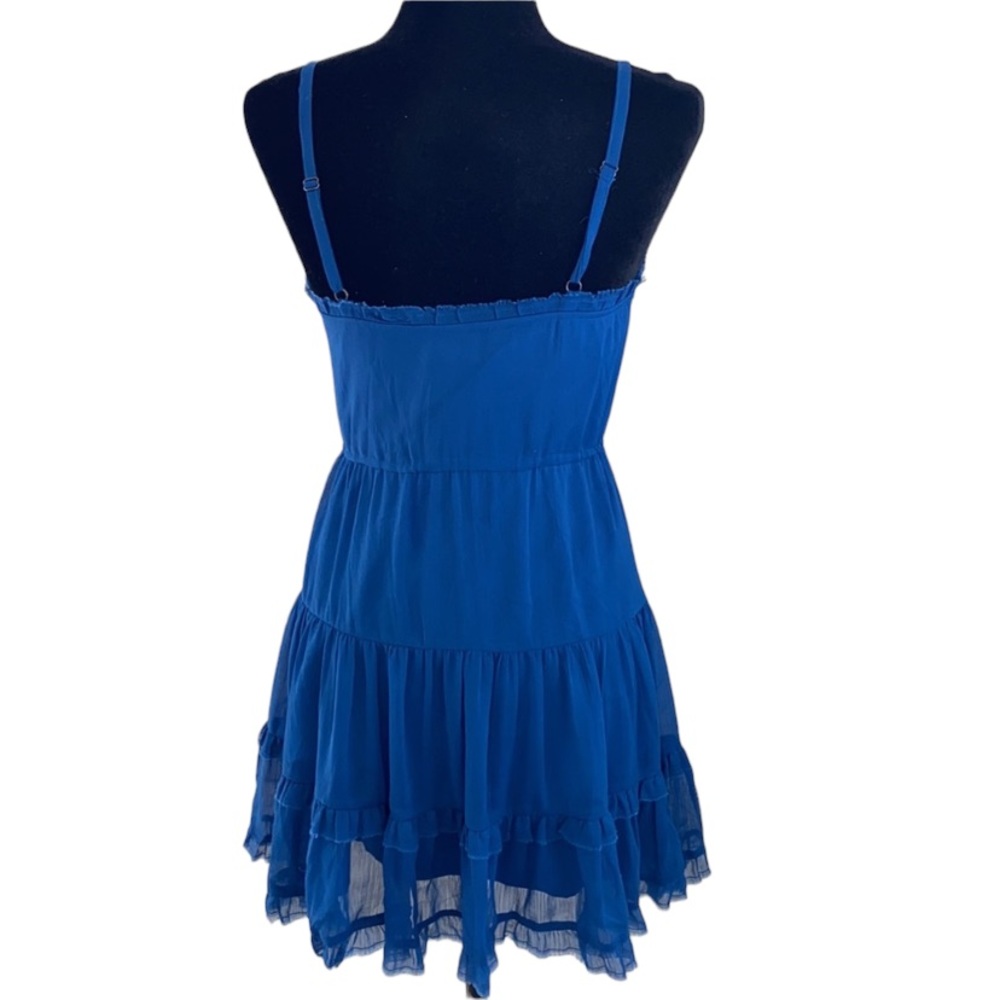 Blue Ruffle Sundress - Picture 2 of 4
